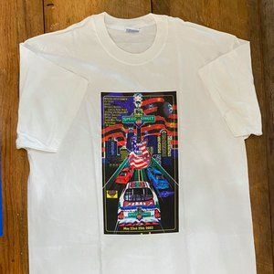 Vintage NASCAR Graphic T-Shirt Speed Street 2002
